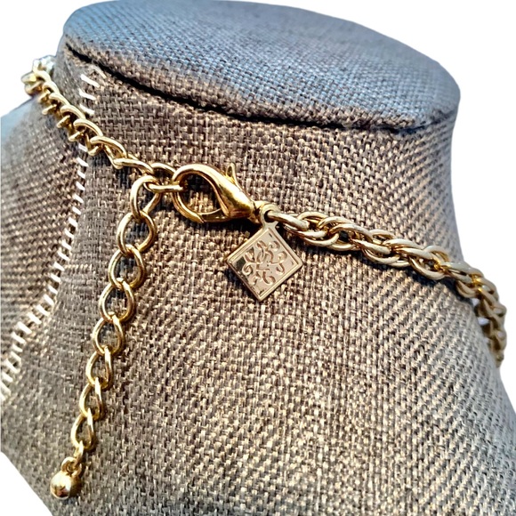 Vintage Sarah Coventry MANDARIN MAGIC Necklace Gold Tone Bib Necklace & Earrings - Picture 8 of 11